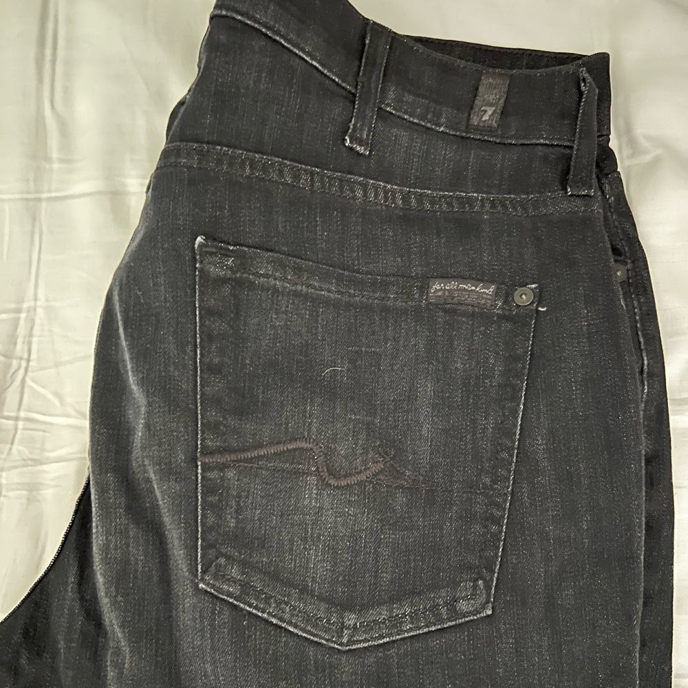 NWOT Carsen Seven for all mankind size 38 charcoal